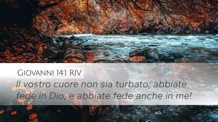 Giovanni 14:1 RIV Bible Verse Image
