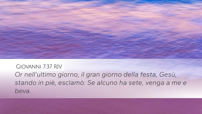 Giovanni 7:37 RIV Bible Verse Image