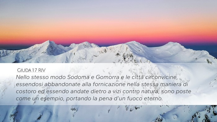 Giuda 1:7 RIV Bible Verse Image