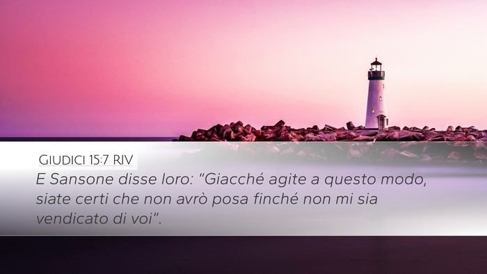 Giudici 15:7 RIV Bible Verse Image