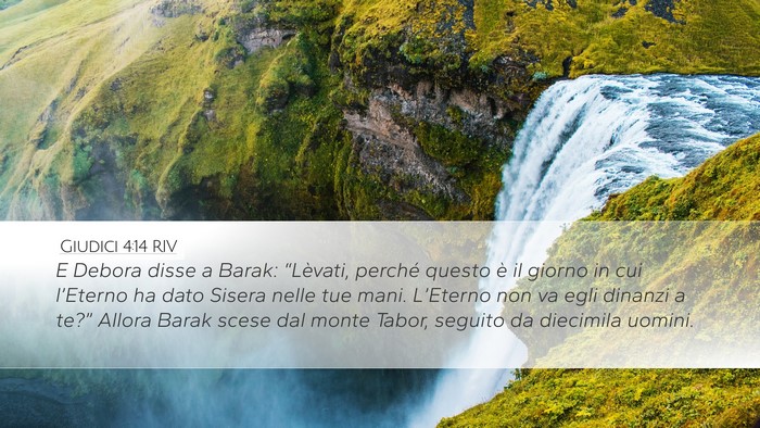 Giudici 4:14 RIV Bible Verse Image