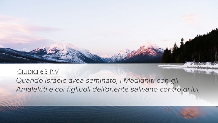 Giudici 6:3 RIV Bible Verse Image