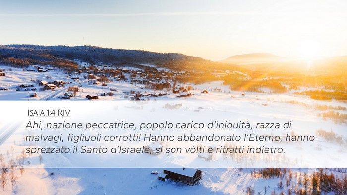 Isaia 1:4 RIV Bible Verse Image