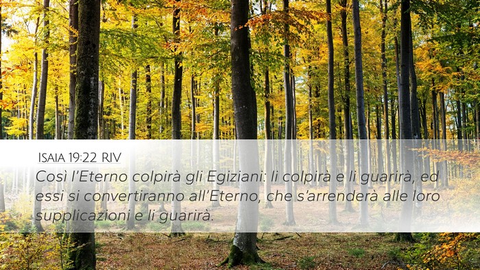 Isaia 19:22 RIV Bible Verse Image
