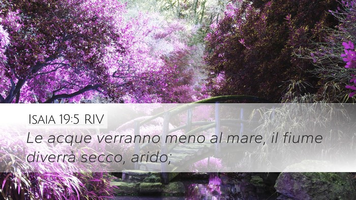 Isaia 19:5 RIV Bible Verse Image
