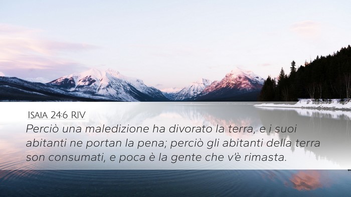 Isaia 24:6 RIV Bible Verse Image