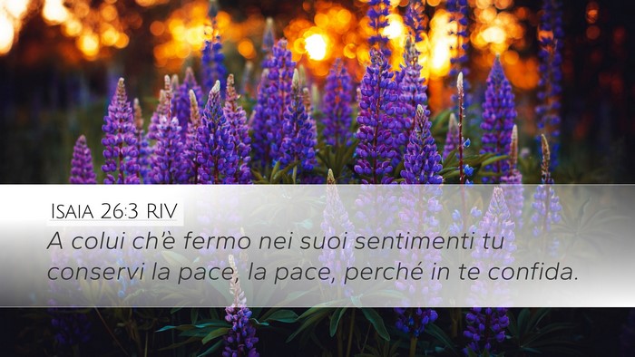 Isaia 26:3 RIV Bible Verse Image