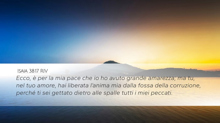 Isaia 38:17 RIV Bible Verse Image