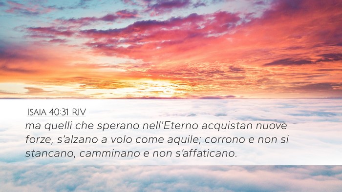 Isaia 40:31 RIV Bible Verse Image