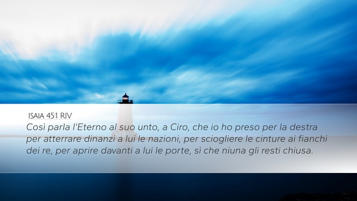 Isaia 45:1 RIV Bible Verse Image