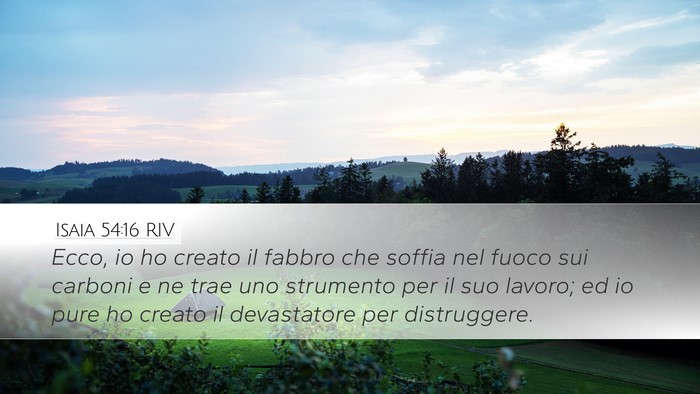 Isaia 54:16 RIV Bible Verse Image
