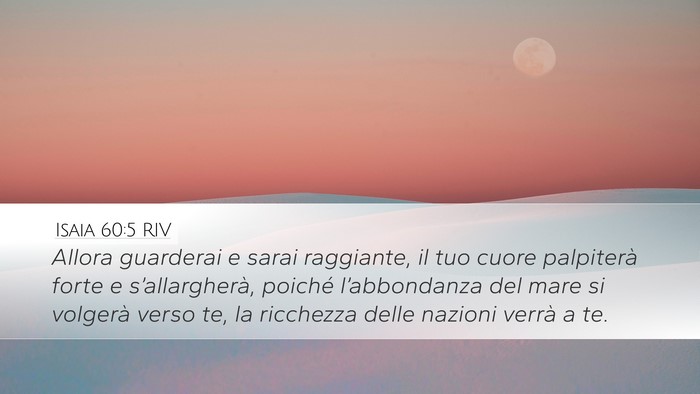 Isaia 60:5 RIV Bible Verse Image