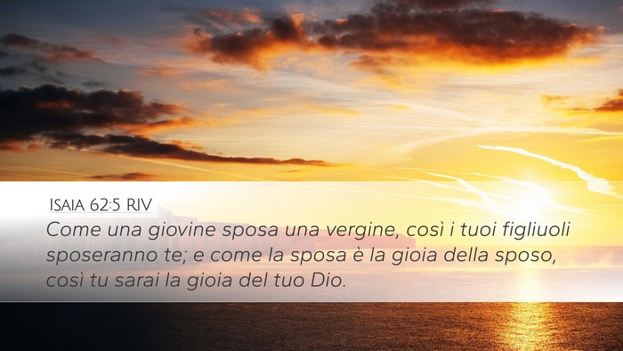 Isaia 62:5 RIV Bible Verse Image