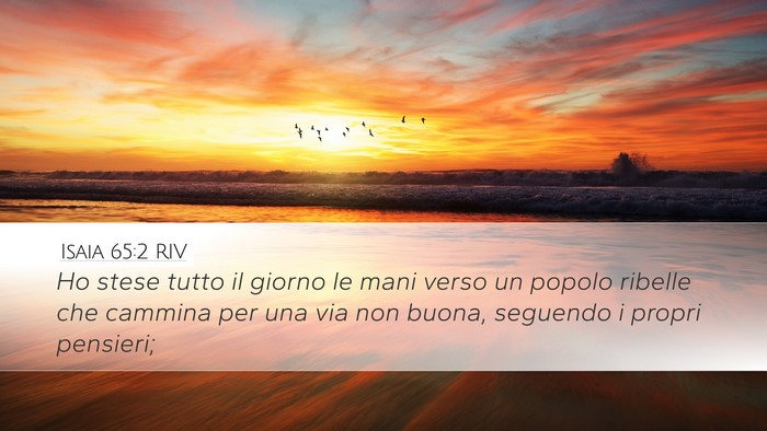 Isaia 65:2 RIV Bible Verse Image