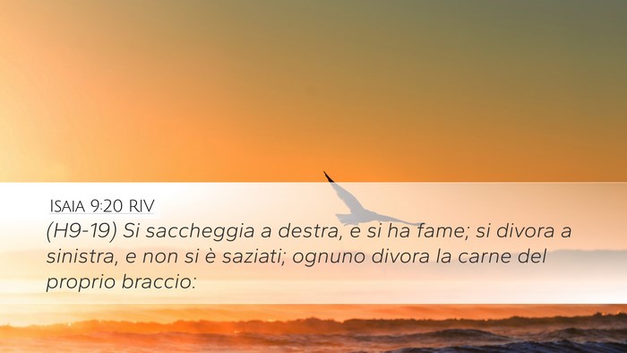 Isaia 9:20 RIV Bible Verse Image