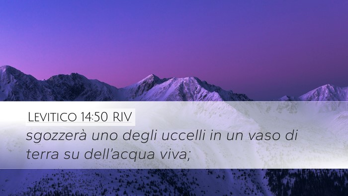 Levitico 14:50 RIV Bible Verse Image