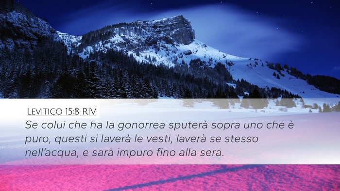 Levitico 15:8 RIV Bible Verse Image