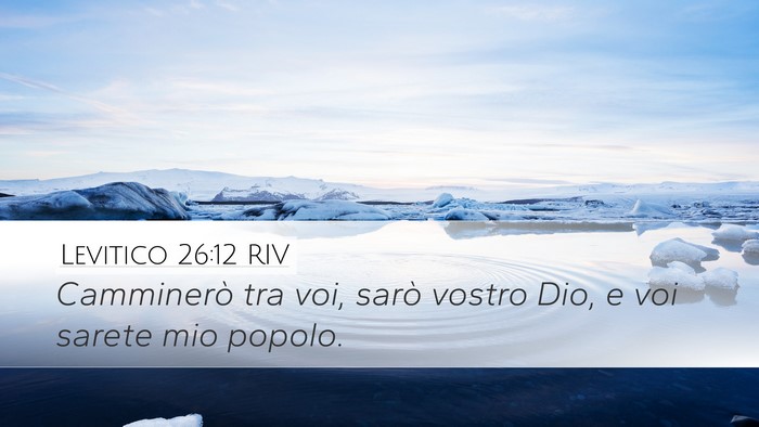 Levitico 26:12 RIV Bible Verse Image