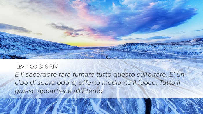 Levitico 3:16 RIV Bible Verse Image
