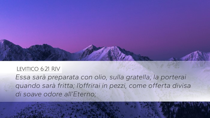 Levitico 6:21 RIV Bible Verse Image