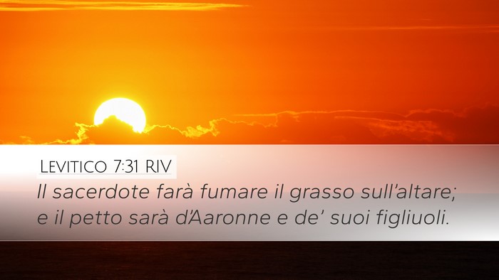 Levitico 7:31 RIV Bible Verse Image