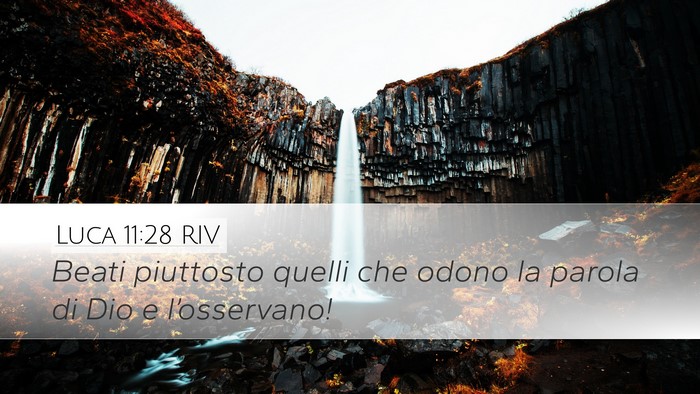 Luca 11:28 RIV Bible Verse Image