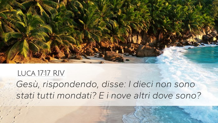 Luca 17:17 RIV Bible Verse Image