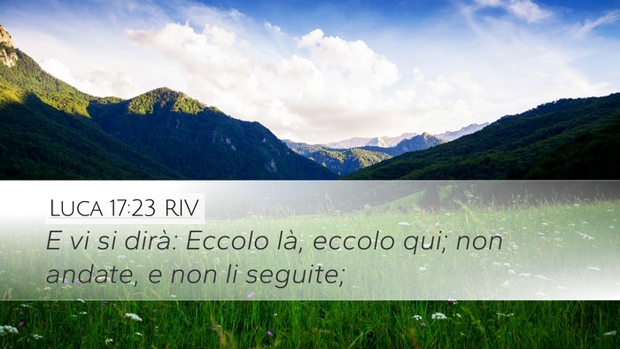 Luca 17:23 RIV Bible Verse Image