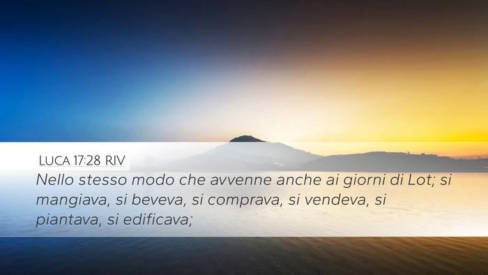 Luca 17:28 RIV Bible Verse Image
