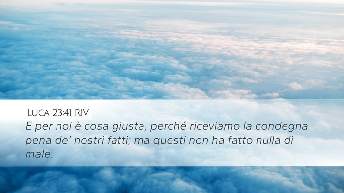Luca 23:41 RIV Bible Verse Image