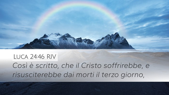 Luca 24:46 RIV Bible Verse Image