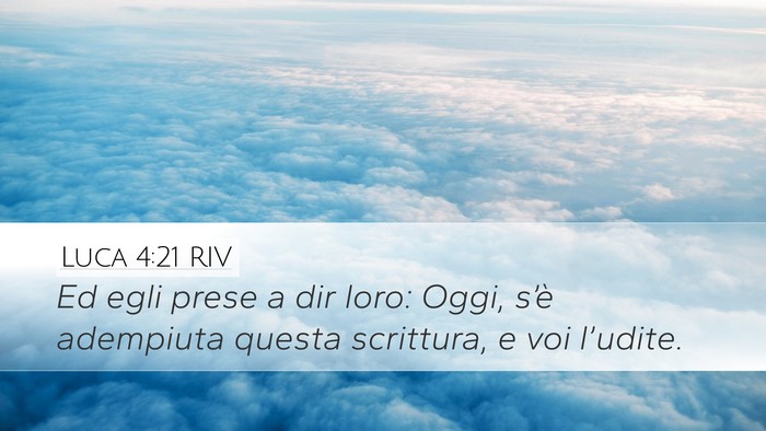 Luca 4:21 RIV Bible Verse Image
