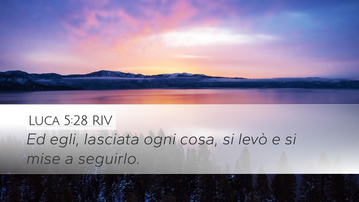 Luca 5:28 RIV Bible Verse Image