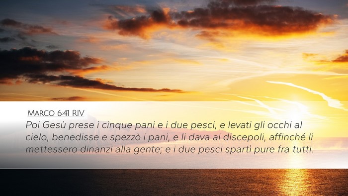 Marco 6:41 RIV Bible Verse Image