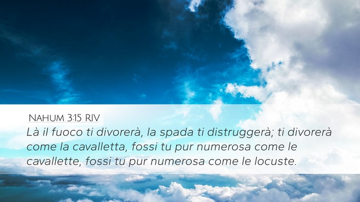 Nahum 3:15 RIV Bible Verse Image