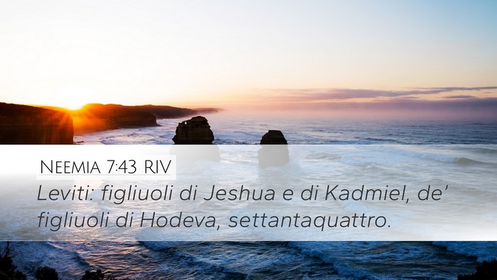 Neemia 7:43 RIV Bible Verse Image