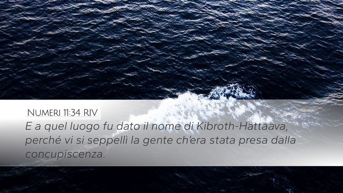 Numeri 11:34 RIV Bible Verse Image