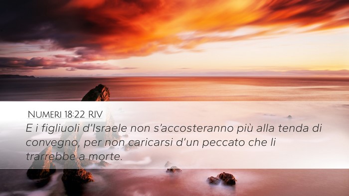 Numeri 18:22 RIV Bible Verse Image