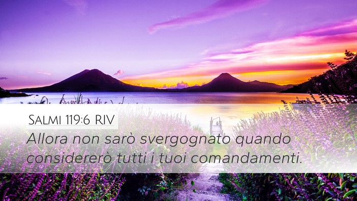 Salmi 119:6 RIV Bible Verse Image
