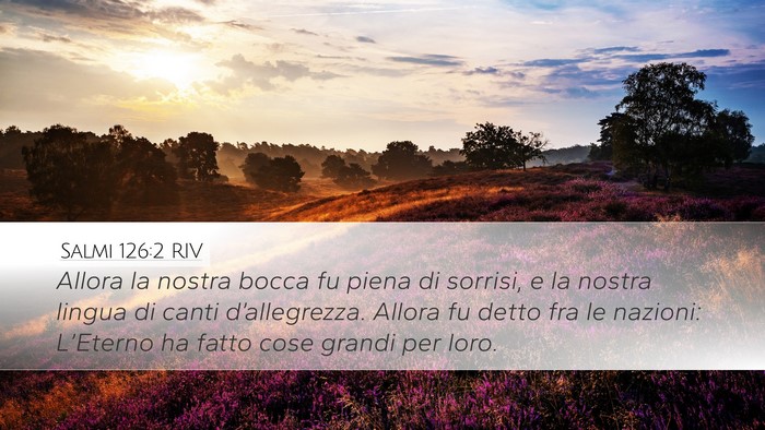 Salmi 126:2 RIV Bible Verse Image