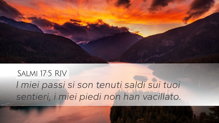 Salmi 17:5 RIV Bible Verse Image