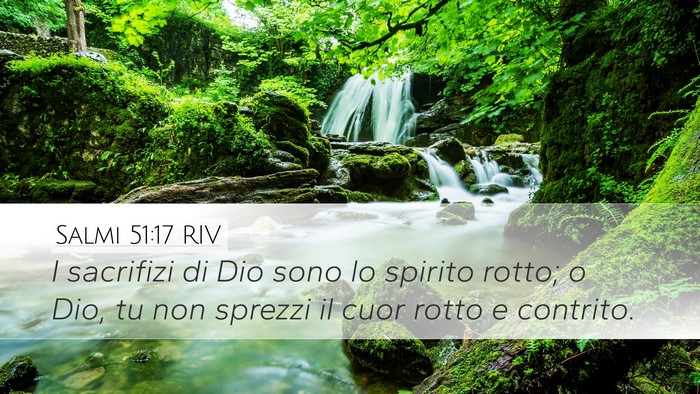 Salmi 51:17 RIV Bible Verse Image