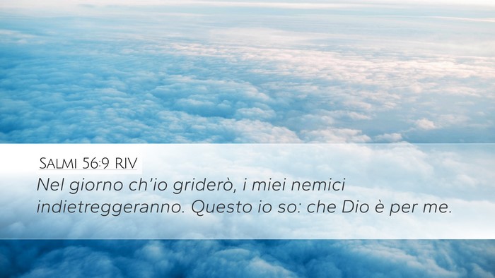 Salmi 56:9 RIV Bible Verse Image