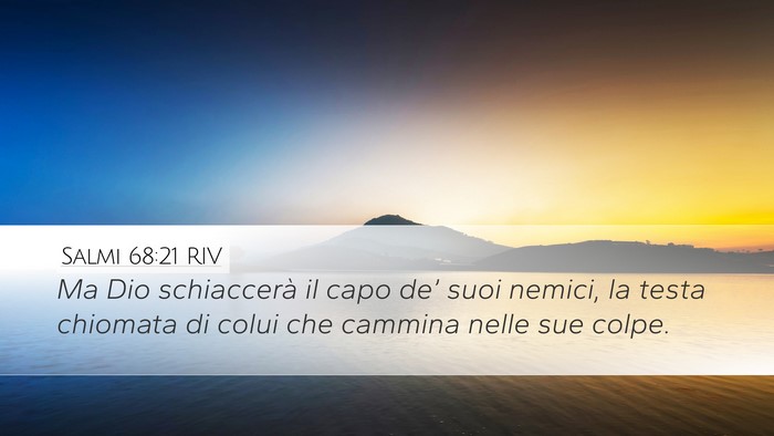 Salmi 68:21 RIV Bible Verse Image