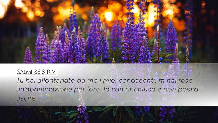 Salmi 88:8 RIV Bible Verse Image