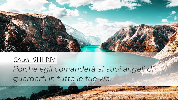 Salmi 91:11 RIV Bible Verse Image
