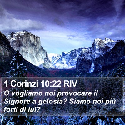 1 Corinzi 10:22 RIV Bible Verse Image