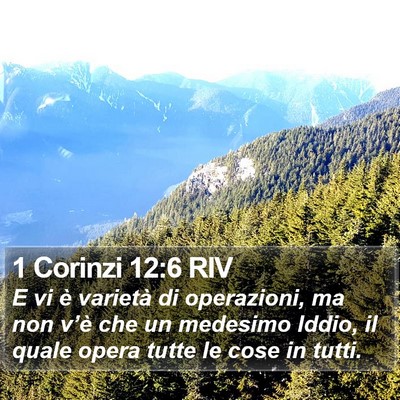 1 Corinzi 12:6 RIV Bible Verse Image