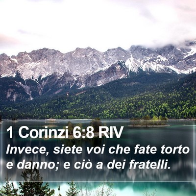 1 Corinzi 6:8 RIV Bible Verse Image