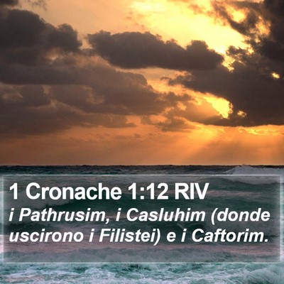 1 Cronache 1:12 RIV Bible Verse Image